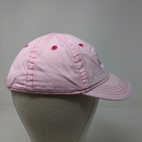 Nike Girl's Strapback Hat Pink Size Toddler Swoosh Logo Embroidered - Picture 4 of 8